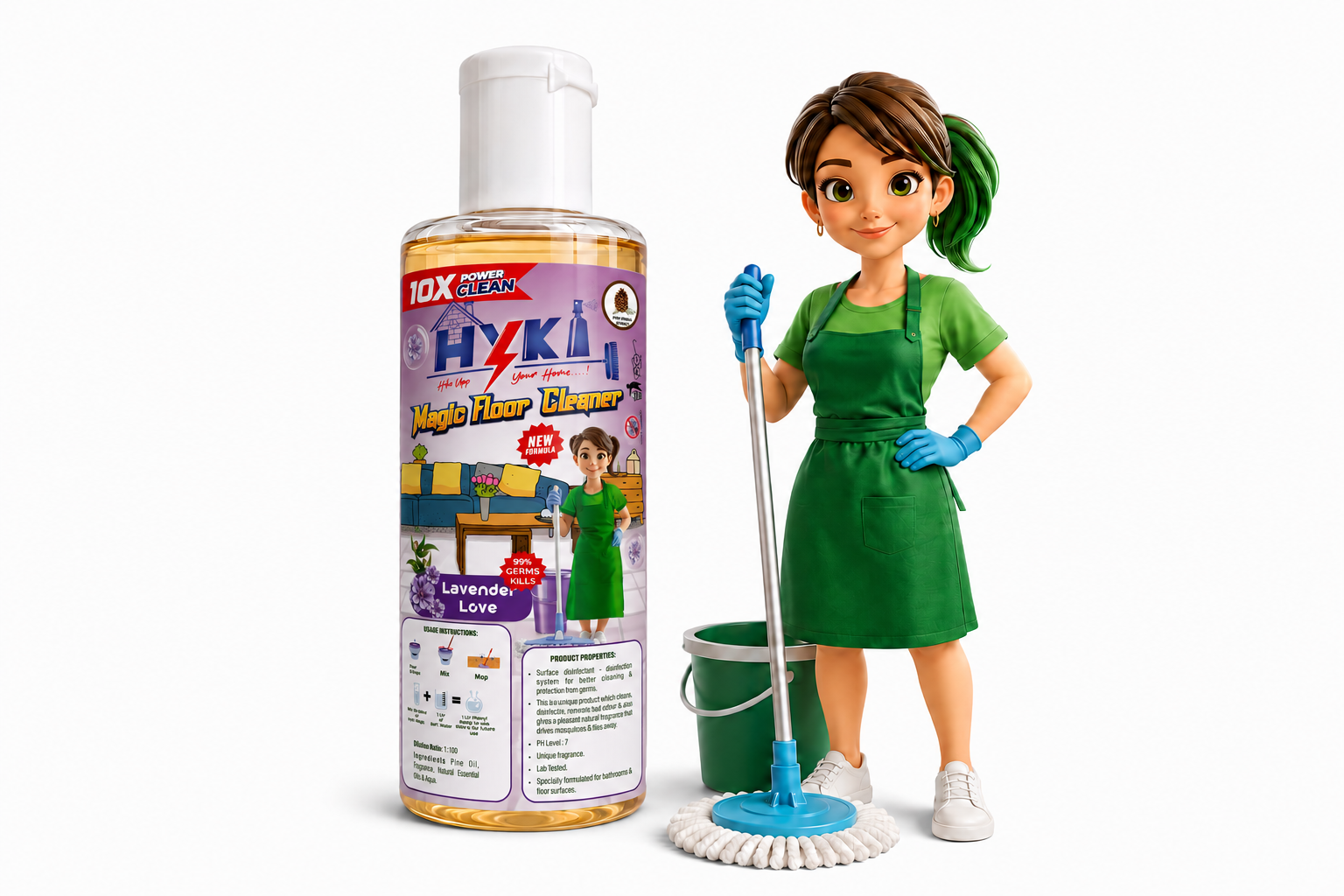 Hyki Magic Floor Cleaner